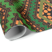 Royal African Geometric Kente Wrapping Paper Cadeaupapier (Rol Hoek)
