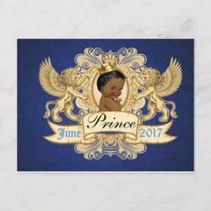 Royal African Prince Elegant Briefkaart