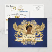 Royal African Prince Elegant Briefkaart (Voorkant / Achterkant)