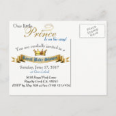 Royal African Prince Elegant Briefkaart (Achterkant)