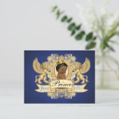 Royal African Prince Elegant Briefkaart (Staand voorkant)