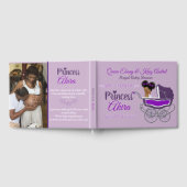 Royal African Princess|Paarse & Lavendel Foto Gastenboek (Volledig)