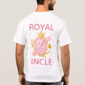 Royal African Princess Pink|Gold  T-shirt (Achterkant)