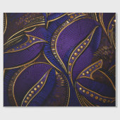 Royal Afro Wax Pattern Cadeaupapier (Vlak)