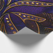 Royal Afro Wax Pattern Cadeaupapier (Hoek)