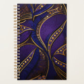 Royal Afro Wax Pattern Planner (Voorkant)