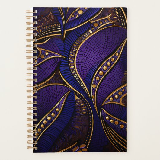 Royal Afro Wax Pattern Planner (Voorkant)