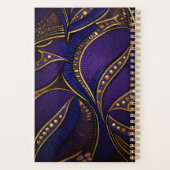 Royal Afro Wax Pattern Planner (Achterkant)