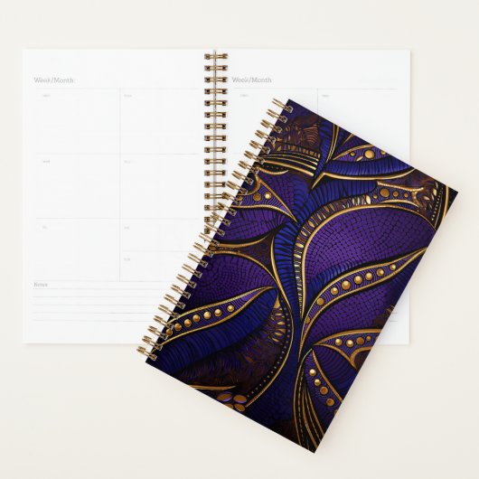 Royal Afro Wax Pattern Planner (Display)
