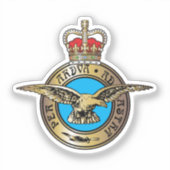 Royal Air Force Badge Sticker (Voorkant)