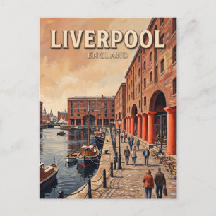 Royal Albert Dock Engeland Briefkaart