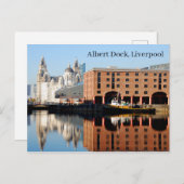 Royal Albert Dock, Liverpool Briefkaart (Voorkant / Achterkant)