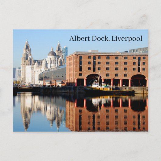 Royal Albert Dock, Liverpool Briefkaart (Voorkant)