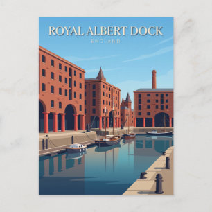 Royal Albert Dock Verenigd Koninkrijk Briefkaart