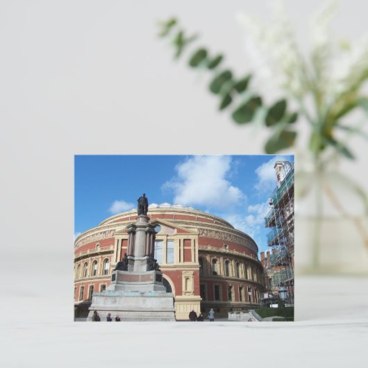 Royal Albert Hall Londen Briefkaart (Staand voorkant)