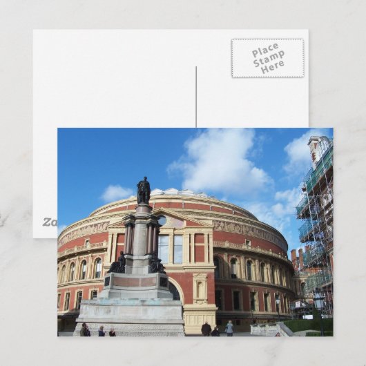 Royal Albert Hall Londen Briefkaart (Voorkant / Achterkant)