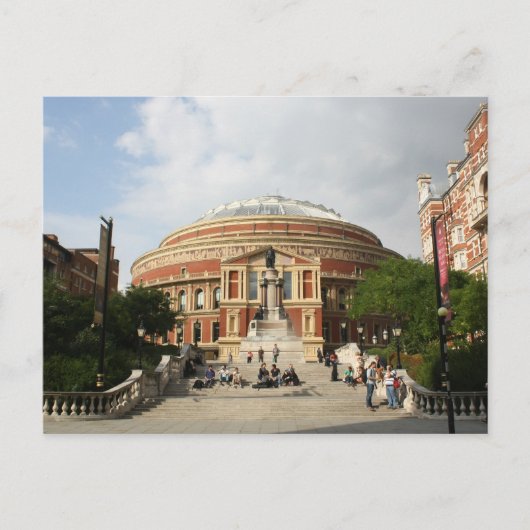 Royal Albert Hall, Londen Briefkaart (Voorkant)