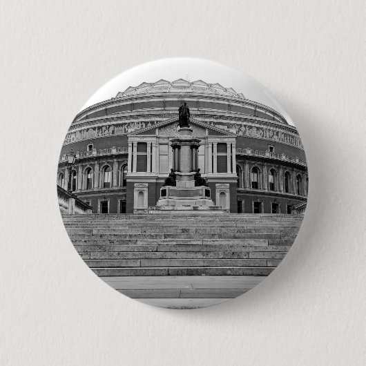 Royal Albert Hall Londen Ronde Button 5,7 Cm (Voorkant)