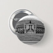 Royal Albert Hall Londen Ronde Button 5,7 Cm (Voorkant /achterkant)
