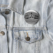 Royal Albert Hall Londen Ronde Button 5,7 Cm (In situ)