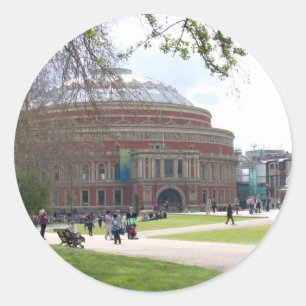 Royal Albert Hall, Londen. Ronde Sticker