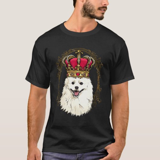 Royal American Eskimo Spitz King Queen Princess Do T-shirt (Voorkant)