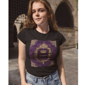 Royal Amethyst Quinceañera, op maat T-shirt