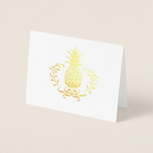 Royal Ananas Note Kaart (Voorkant)