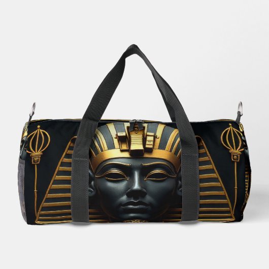 Royal Ancient Black & Gold | Duffel Bag Plunjezak (Achterkant)