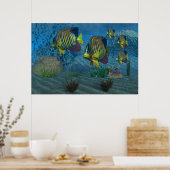 Royal Angelfish Print (Keuken)
