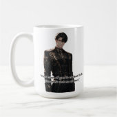 Royal Anime Character gezegde hoe wreed je bent Koffiemok (Links)