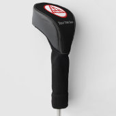 Royal Arch Chapter Vrijmetselaar Gift Golfer Golfheadcover (Schuin)