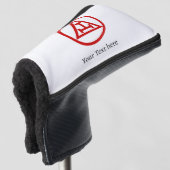Royal Arch Chapter Vrijmetselaar Gift Golfer Golfheadcover (3/4 voorkant)