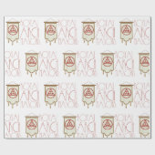 Royal Arch Freemason Banner Cadeaupapier (Vlak)
