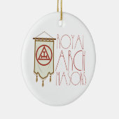 Royal Arch Freemason Banner Keramisch Ornament (Rechts)