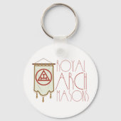 Royal Arch Freemason Banner Sleutelhanger (Voorkant)