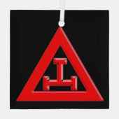 Royal Arch Glas Ornament (Achterkant)