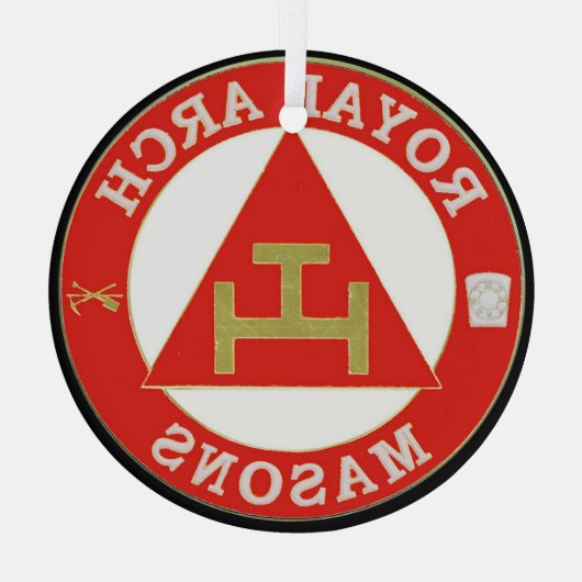 Royal Arch Glas Ornament (Achterkant)