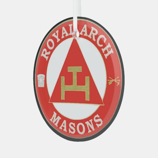 Royal Arch Glas Ornament (Voorkant links)