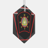 Royal Arch Glas Ornament (Voorkant Rechts)