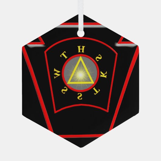 Royal Arch Glas Ornament (Achterkant)