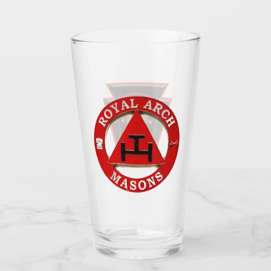 Royal Arch Mason Glas (Achterkant)