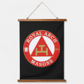 Royal Arch Mason Hangend Wandkleed (Voorkant)