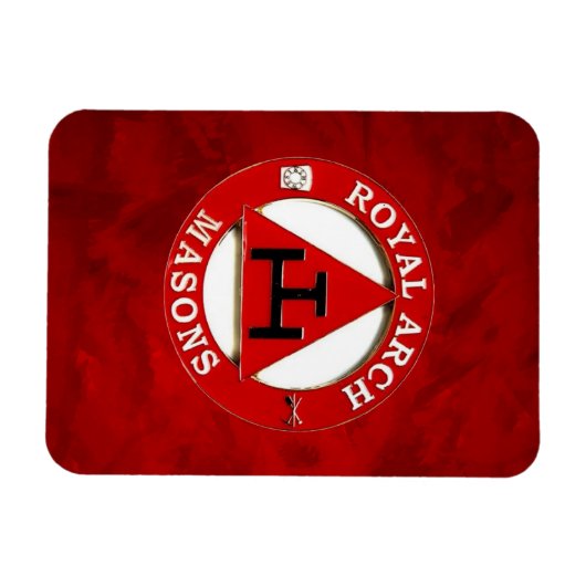 Royal Arch Mason Magneet (Horizontaal)