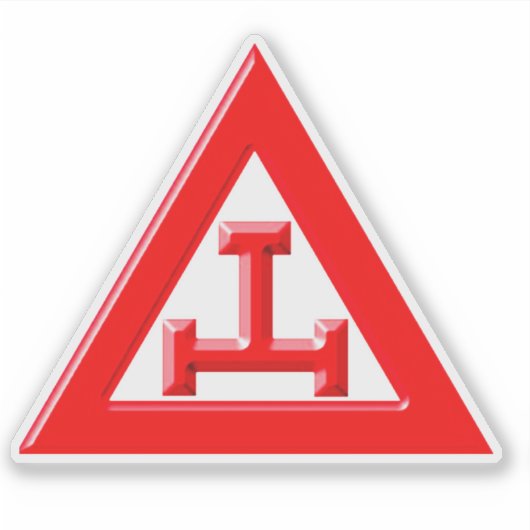 Royal Arch Mason Sticker (Voorkant)