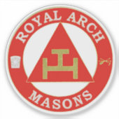 Royal Arch Mason Sticker (Voorkant)