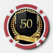 Royal Arch Poker Chips (Achterkant)