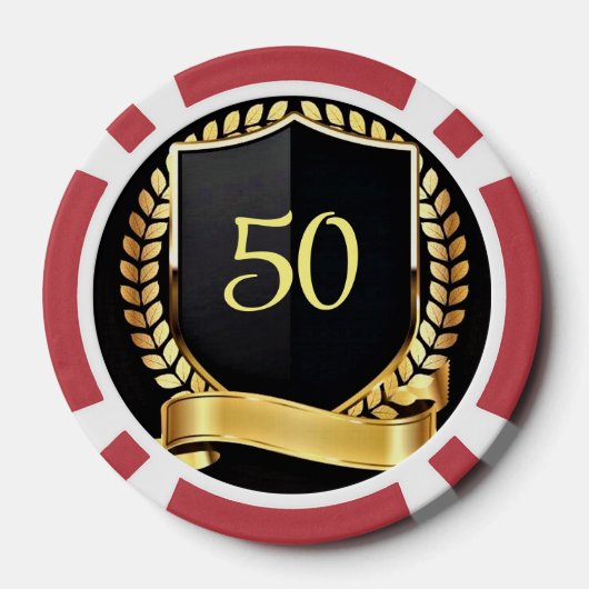 Royal Arch Poker Chips (Achterkant)