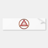 Royal Arch Triple Tau Bumpersticker (Voorkant)