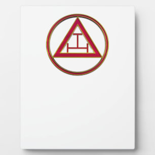 Royal Arch Triple Tau Fotoplaat